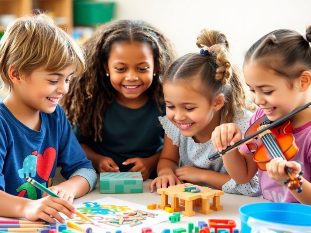 Copii talentați, susținuți în dezvoltare.